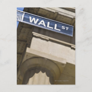 Wall street vykort