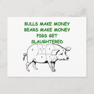 wall street vykort