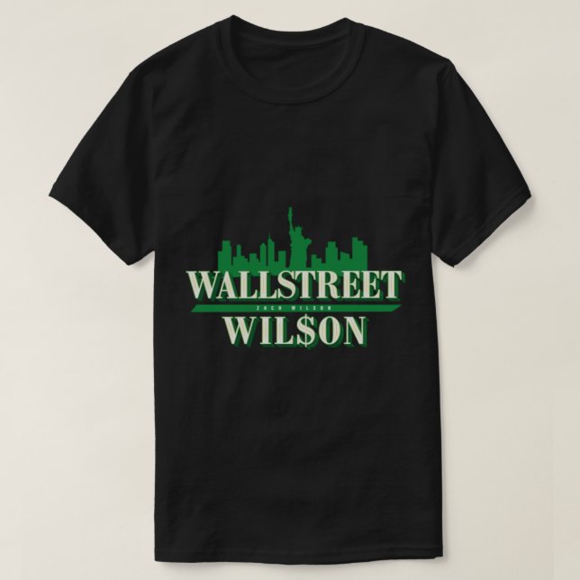 Wall street Zach Wilson Jet T Shirt (Design framsida)