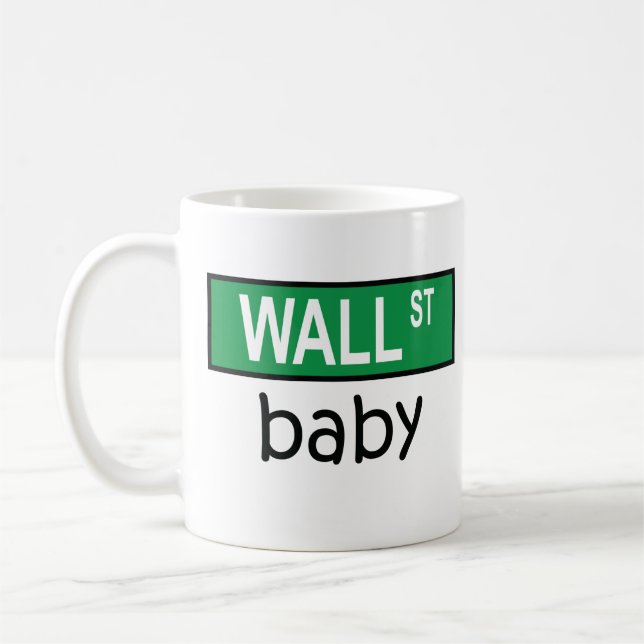 Wall streetbebis - mugg (Vänster)
