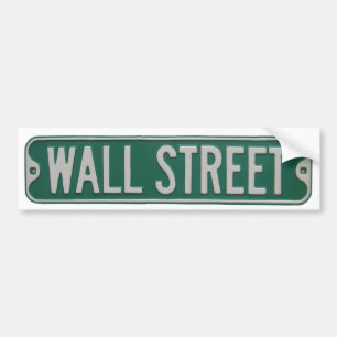 Wall streetbildekal bildekal