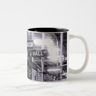 Wall streetkaffemugg Två-Tonad mugg