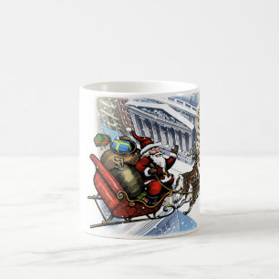 Wall streetSanta mugg