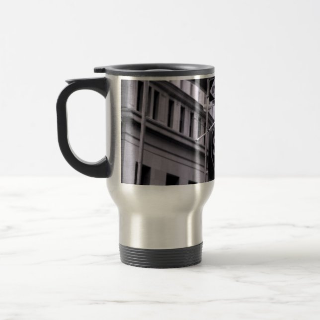 Wall streettravel mug resemugg (Vänster)