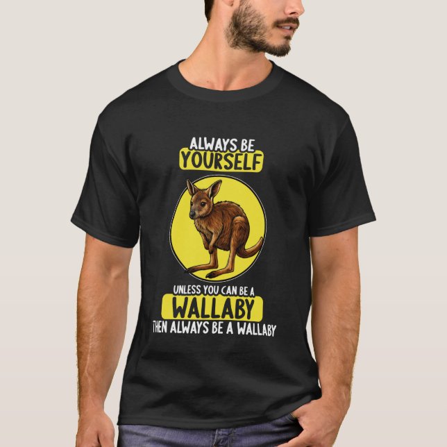 Wallabies Wallaby 1 T Shirt (Framsida)