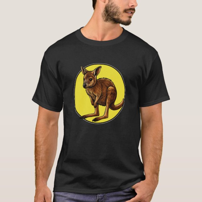 Wallabies Wallaby 2 T Shirt (Framsida)