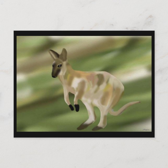 Wallaby Jump Vykort (Framsida)