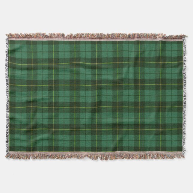 Wallace Hunting Agammal Original Scottish Tartan Filt (Framsidan)