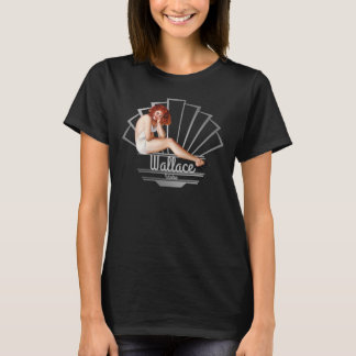 Wallace Idaho Pinup Girl V4b T Shirt