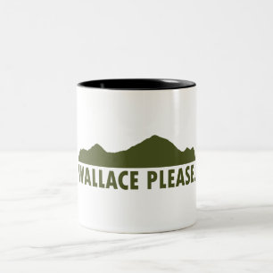 Wallace Idaho Snälla Två-Tonad Mugg