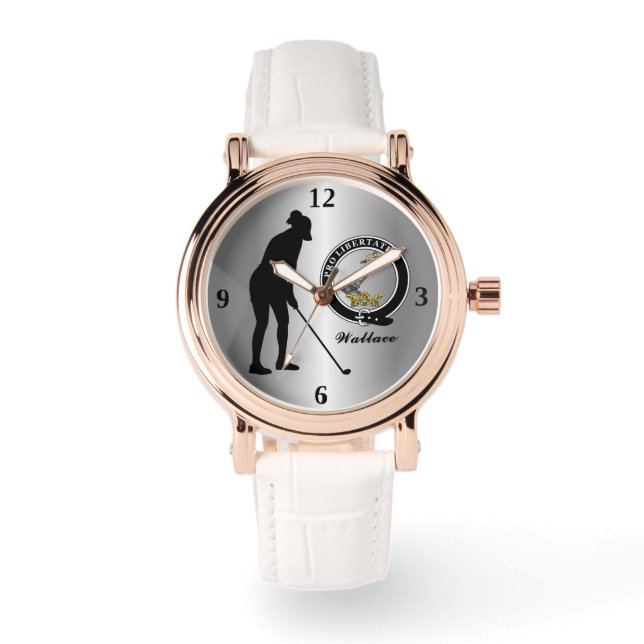 Wallace Klan Badge (Hers) Golf Armbandsur (Framsida)