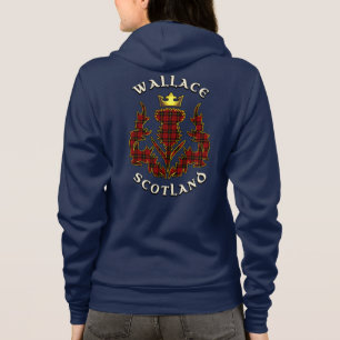 Wallace Klan Badge & Tartan w/Motto T Shirt