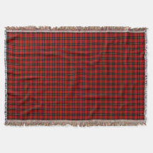 Wallace Klan Red and Black Scottish Tartan