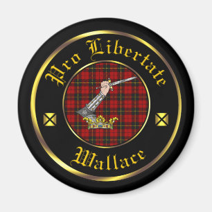 Wallace Klan & Tartan Magnet