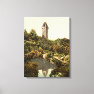 Wallace Monument, Stirling, Scotland Kanvastryck