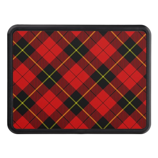 Wallace Red Tartan Dragkroksskydd (Framsidan)