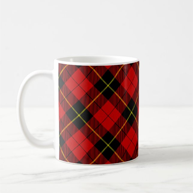 Wallace Red Tartan Kaffemugg (Vänster)