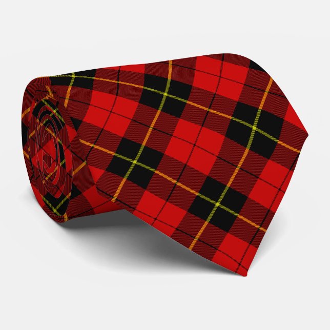 Wallace Red Tartan Slips (Rullad)
