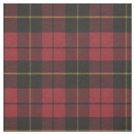 Wallace Red Weasted Original Scottish Tartan Tyg