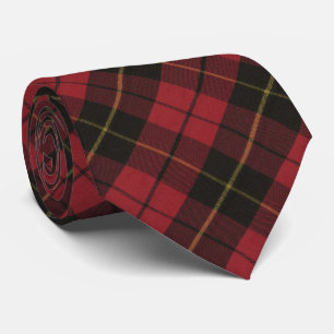 Wallace Red Weasted Scottish Tartan Slips