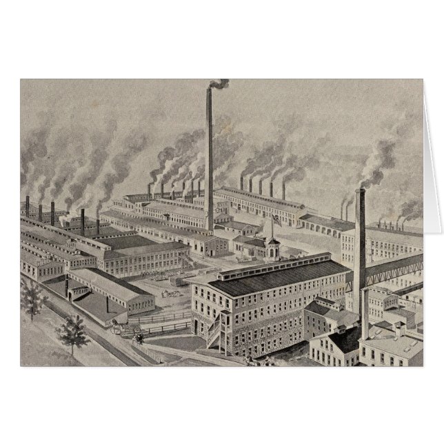 Wallace & Sons, Ansonia Hälsningskort (Framsidan Horizontal)