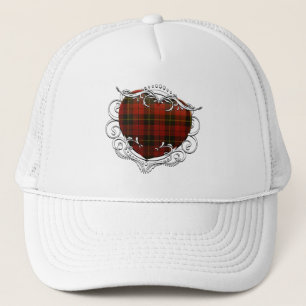 Wallace Tartan Heart Truckerkeps