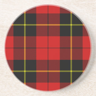 Wallace tartan röd svart rutig underlägg