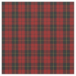 Wallace Tartan Scottish Klan Plaid Mönster Tyg