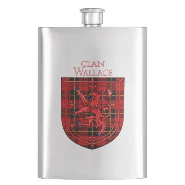 Wallace Tartan Scottish Play Lejon Rampant Fickplunta (Framsidan)