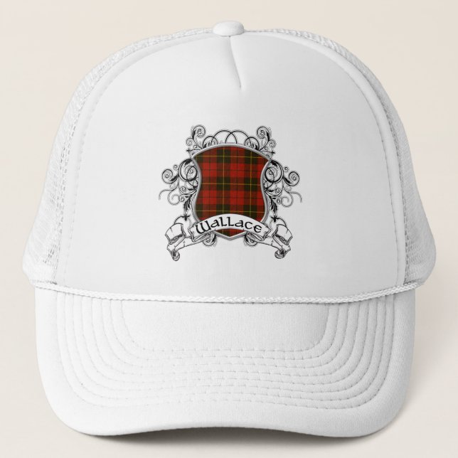 Wallace Tartan Shield Keps (Framsida)