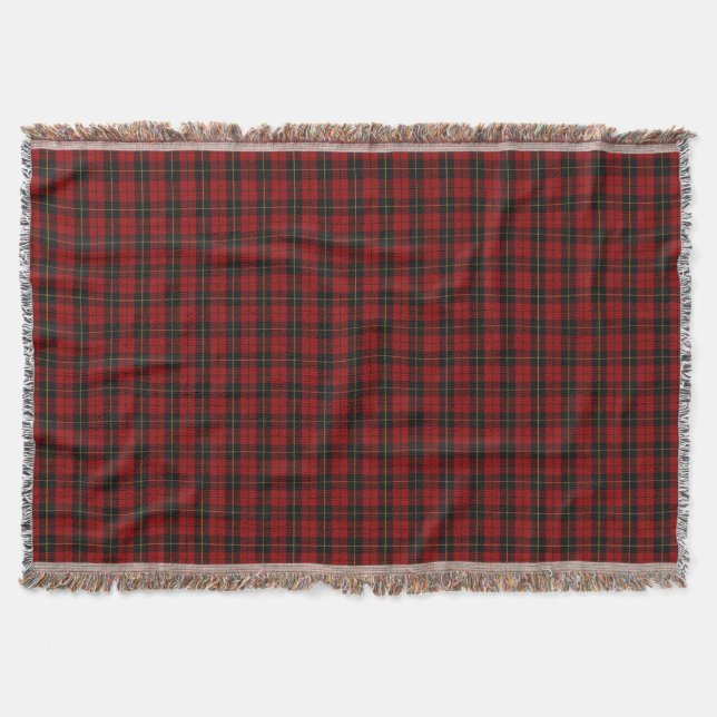 Wallace Tartan Skotsk Klanskötsel Rutig Filt (Framsidan)