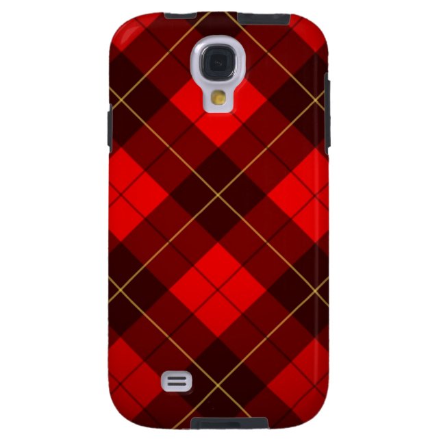 Wallace tartanbakgrund Case-Mate samsung galaxy skal (Baksidan)