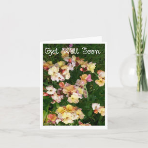 "Wallblommor", få snart Notecard Kort