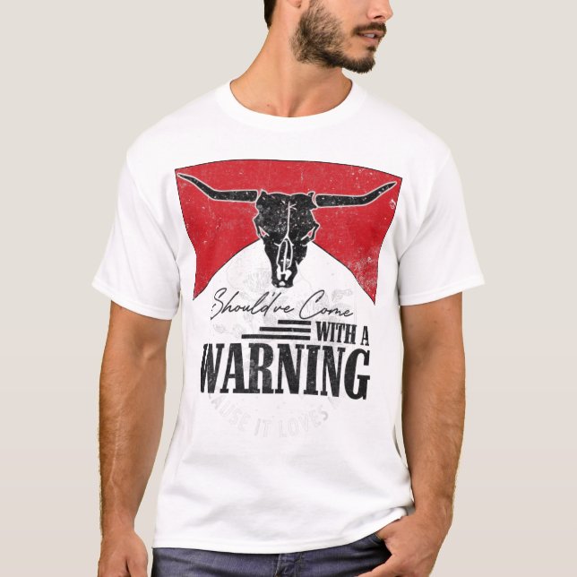 Wallen Bullhead, Cowboy Wallen T-Shirt (Framsida)