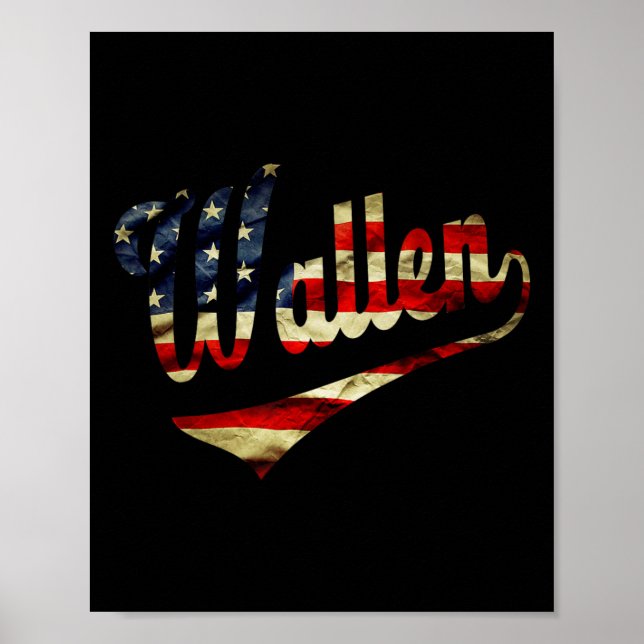 Wallen Poster (Framsidan)