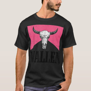 Wallen Western Cow Skull, sammanfogning av cute-en T Shirt