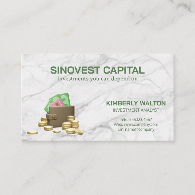 Wallet | Pengarar | Mynt | Kredit Visitkort (Framsida)