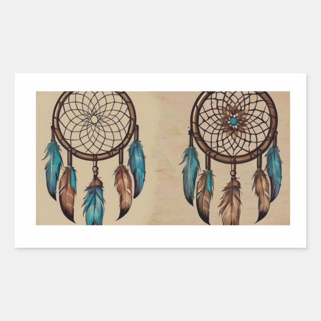 Wallet Rektangulärt Klistermärke (Framsida)