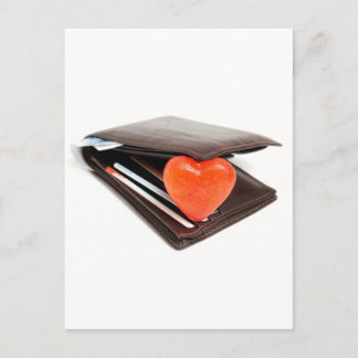Wallet romantik vykort