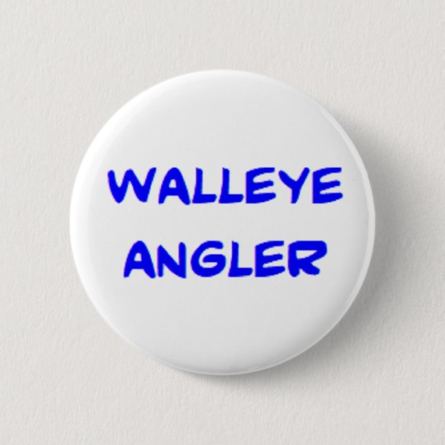 Walleye angler, fantastisk knapp (Framsida)