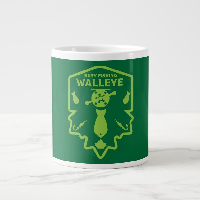 Walleye Fishing Canada Jumbo Mugg (Framsidan)