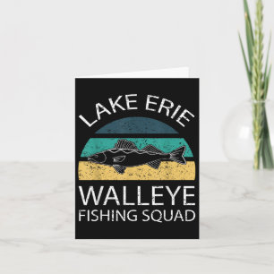 Walleye Fishing Squad Tournament Fishing Sjö Erie Kort