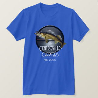 Walleye Pike, Vatten och Måne Memorial T Shirt