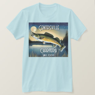 Walleye Pike, Vatten och Måne Memorial T-Shirt