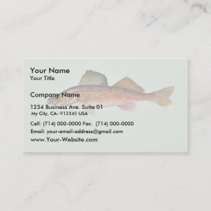 Walleye Visitkort