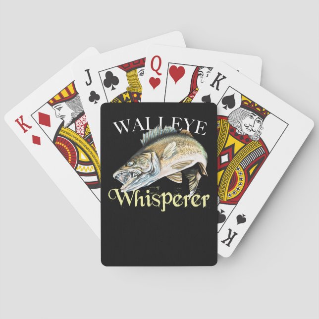 Walleye Whisperer Casinokort (Baksidan)
