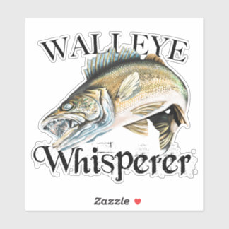 Walleye Whisperer Klistermärken