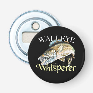 Walleye Whisperer Mörk Flasköppnare