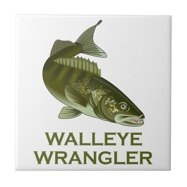 Walleye Wrangler Kakelplatta (Framsidan)