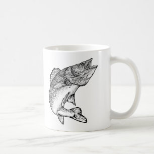 Walleyefisk Kaffemugg
